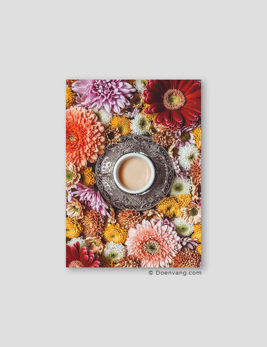 Coffee Cup on Flowers | May Flowers