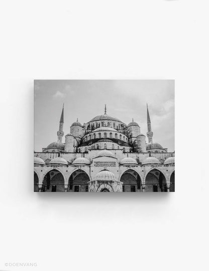 CANVAS | The Blue Mosque Grey | Turkey 2018