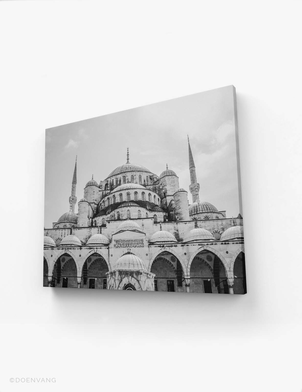 CANVAS | The Blue Mosque Grey | Turkey 2018