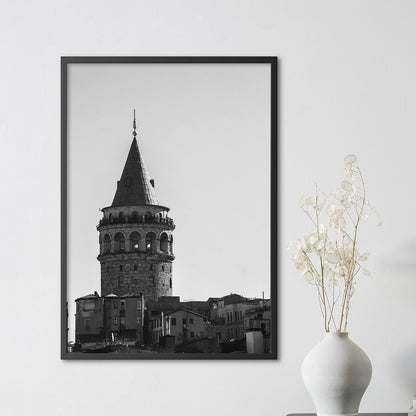 Galata Tower, Black and White - Doenvang