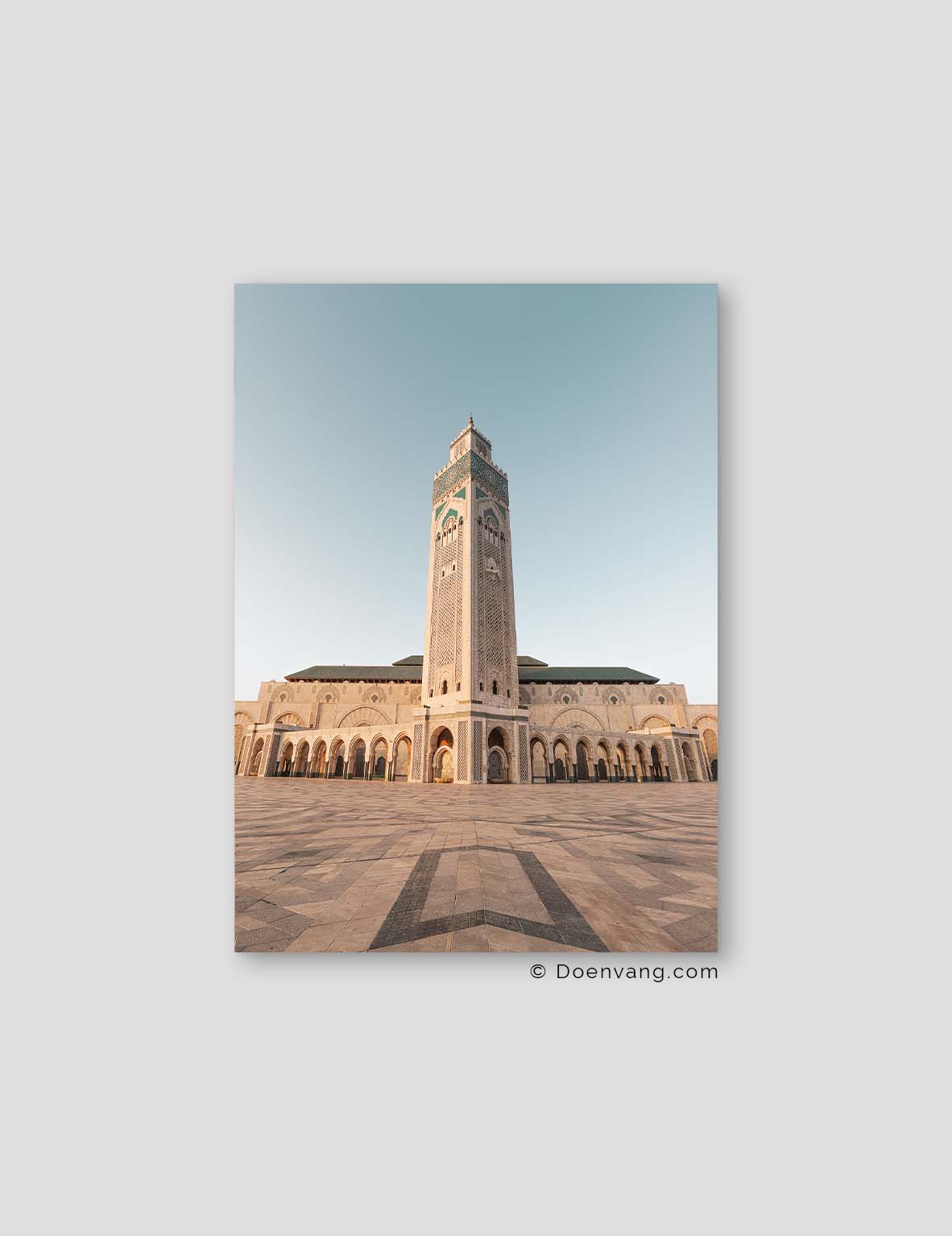 Casablanca Mosque Vertical, Morocco 2021