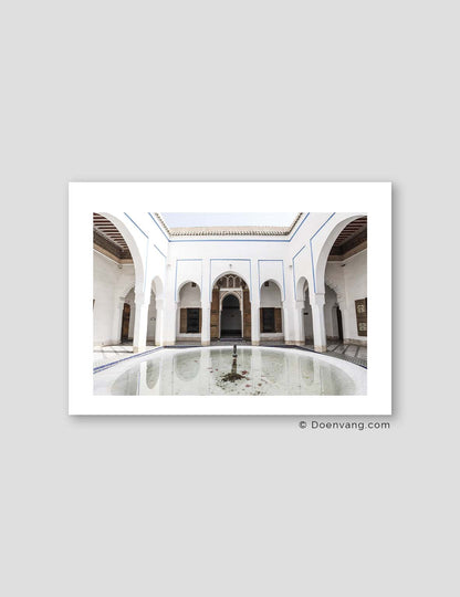 Marrakech Palace Fountain #3, Morocco 2021