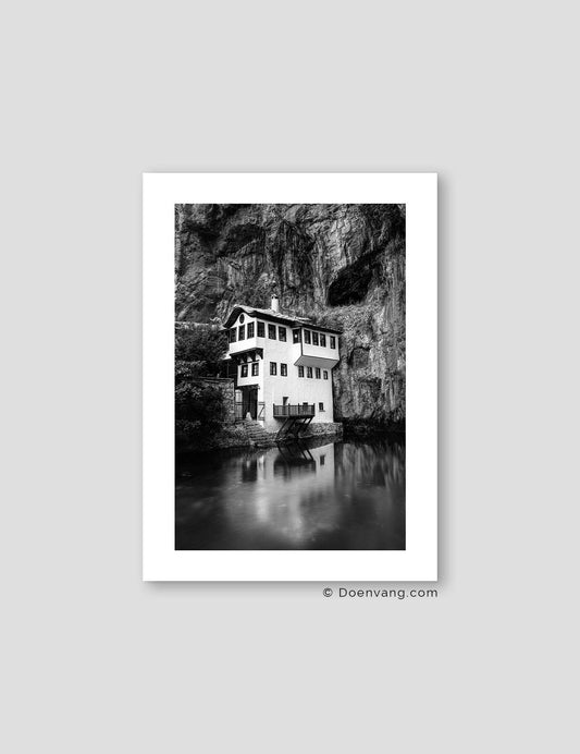 Monastery Mostar #1, Black and White | Bosnia 2021