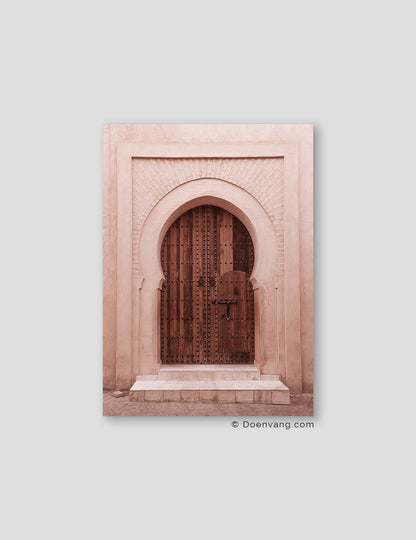 Marrakech Pink Wall Door | Morocco 2021