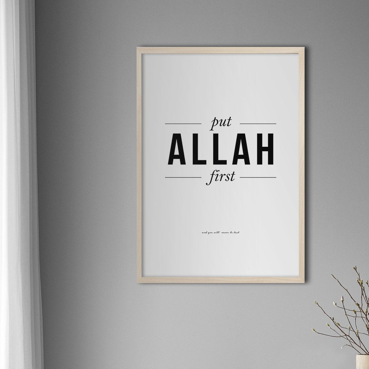 Put Allah First - Doenvang