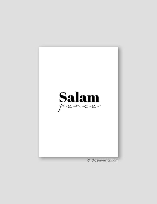 Salam Peace | Text Poster